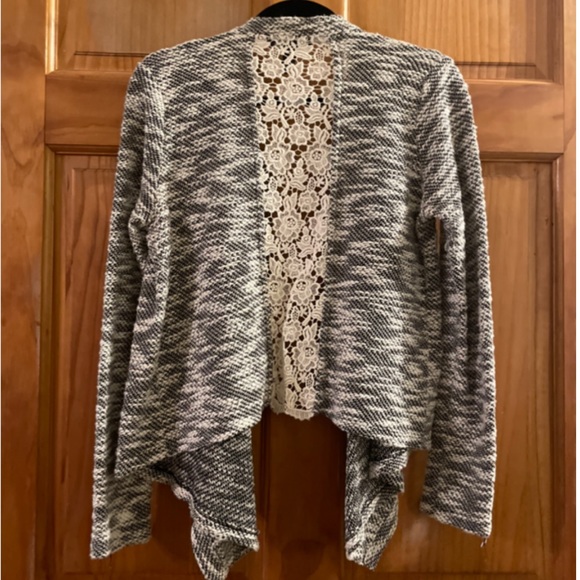 Forever 21 | Open Front Lace Cardigan - Picture 6 of 8